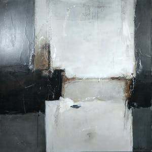 Ron van der Werf - Gemengde techniek op doek, Zonder titel (Zeer groot) kopen? Bied vanaf 450!