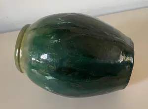 Niet of onleesbaar gesigneerd - Art Nouveau stroomglazuren aardewerk vaasje kopen? Bied vanaf 1!