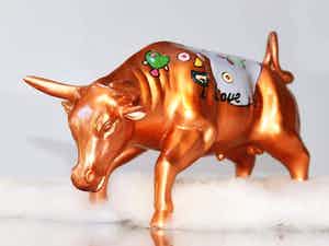 Hannes D'Haese - Bull Sculpture verkocht voor € 125!