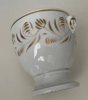 Niet of onleesbaar gesigneerd - Antieke 19e eeuwse porseleinen Koeler of Planter kopen? Bied vanaf 1!