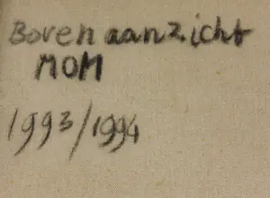 Hannes Postma - Olieverf op doek, Bovenaanzicht (Groot) kopen? Bied vanaf 1!