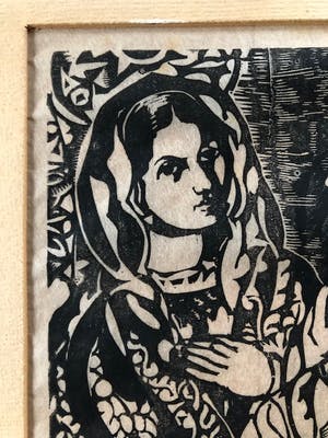 Niet of onleesbaar gesigneerd - "Perpetua en Felicitas" (Frans Masereel?) kopen? Bied vanaf 1!