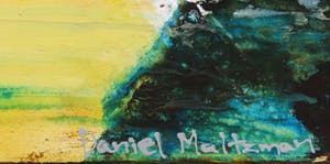 Daniel Maltzman - Acryl op doek, Green face kopen? Bied vanaf 1!