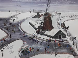 Jannie Kuiper - Papiermolen 'De Schoolmeester' kopen? Bied vanaf 69!