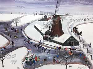 Jannie Kuiper - Papiermolen 'De Schoolmeester' verkocht voor € 69!