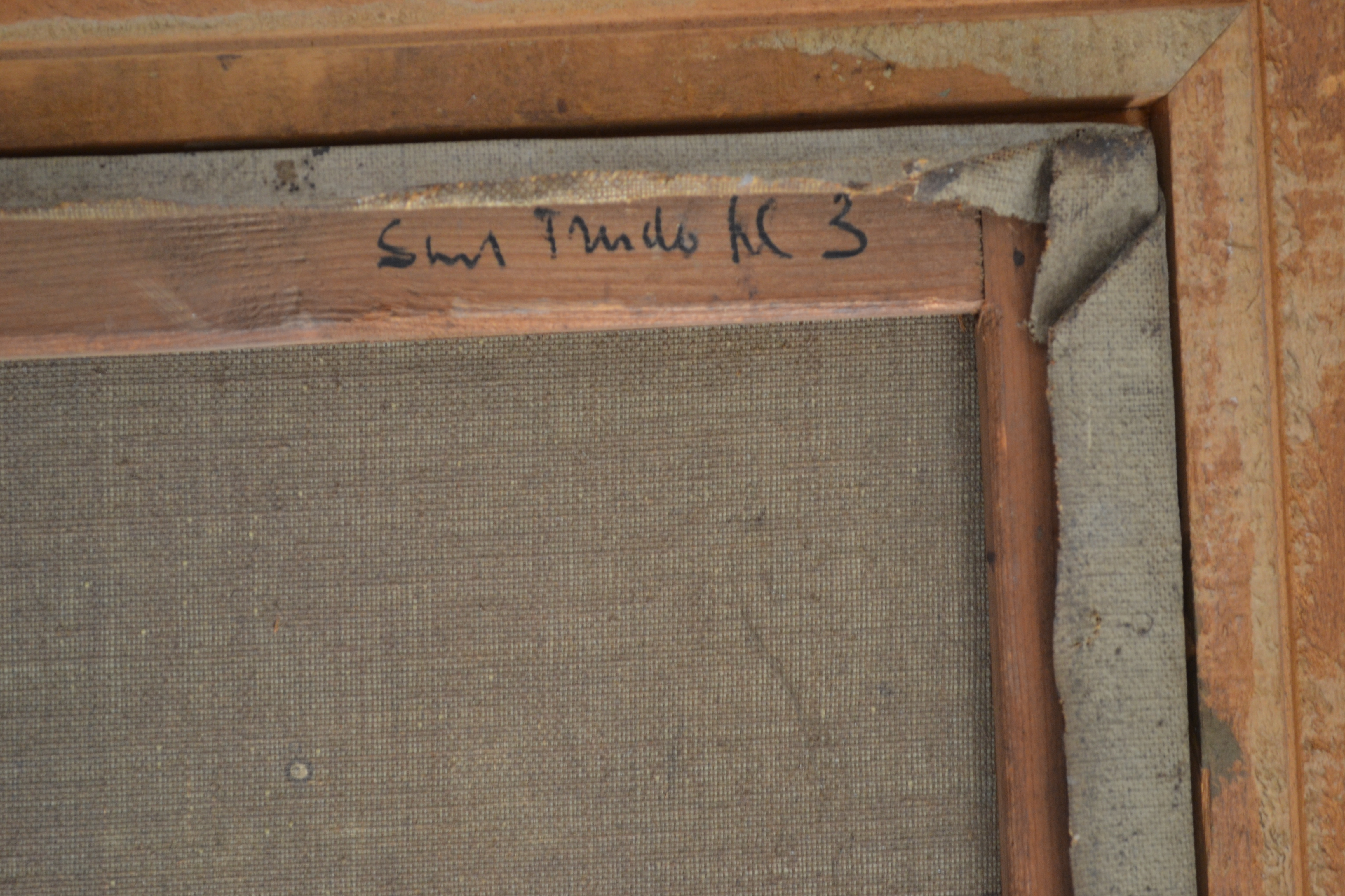 Niet of onleesbaar gesigneerd - Hollands school (20ste eeuw) - Portret priester - olieverf op doek kopen? Bied vanaf 1!