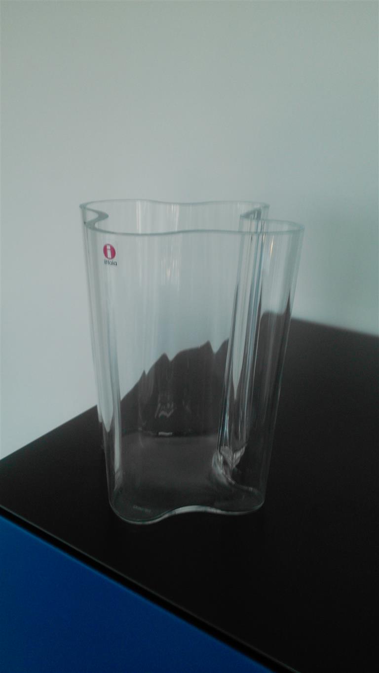 Alvar Aalto - Iittala Vaas 18cm verkocht voor € 65!