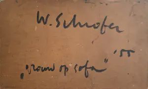 Willem Schrofer - Vrouw op Sofa kopen? Bied vanaf 350!