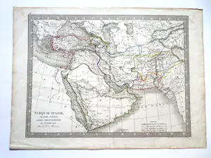 AcheterNiet of onleesbaar gesigneerd - C.V. Monin - Turquie D'Asie - 1839? Enchérissez de 1!
