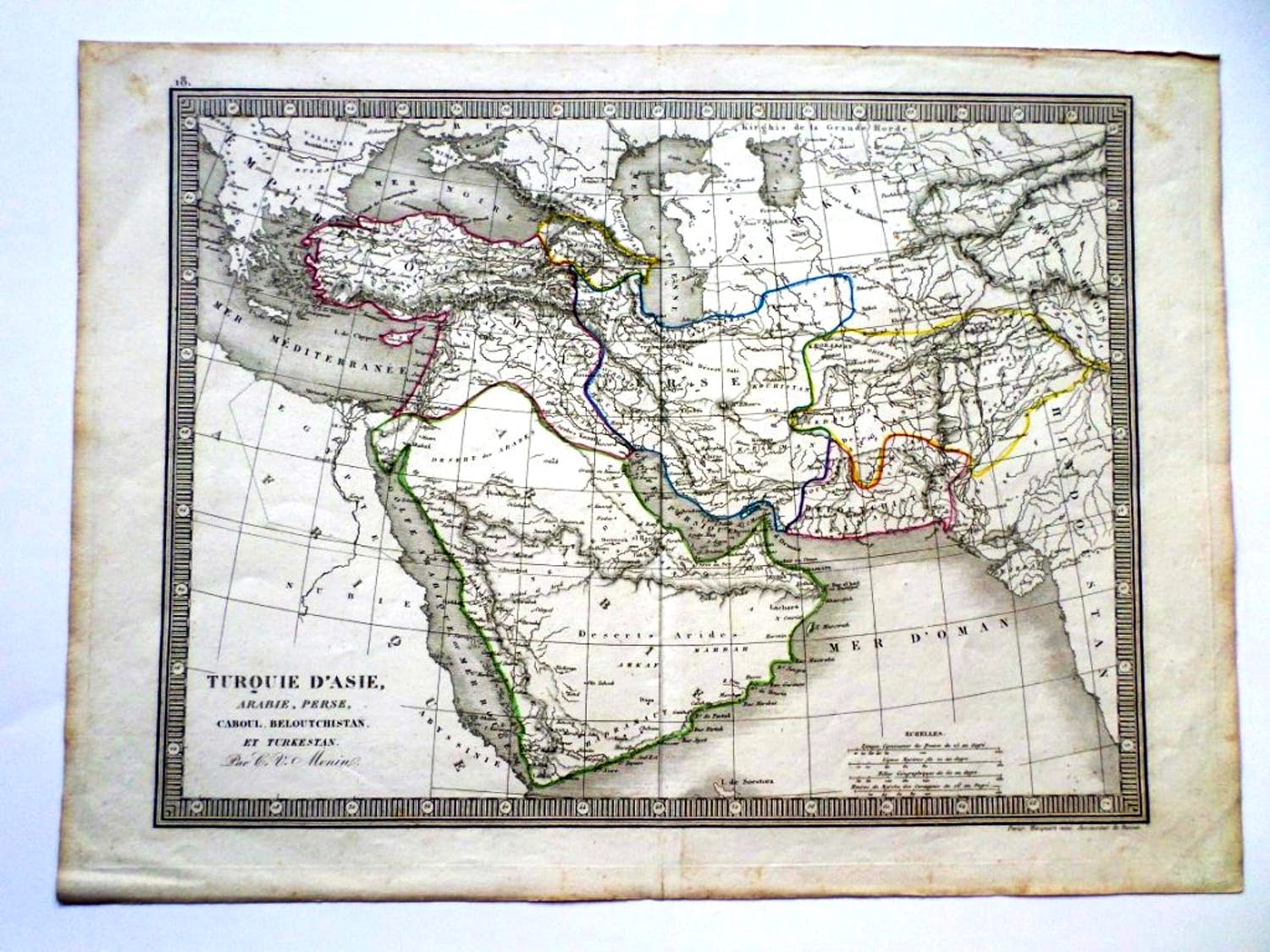 Niet of onleesbaar gesigneerd - C.V. Monin - Turquie D'Asie - 1839 kopen? Bied vanaf 1!
