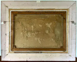 Willem van Nieuwenhoven - Weidelandschap mrt drinkende koeien kopen? Bied vanaf 200!