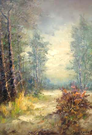 Gerardus Johannes Ernens - A2544, bosgezicht verkocht voor € 100!