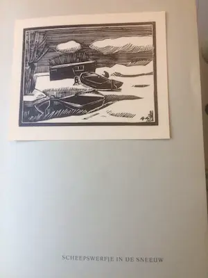 Han Krug - WINTER - 6 HOUTSNEDEN VAN HAN KRUG - 1944 kopen? Bied vanaf 75!