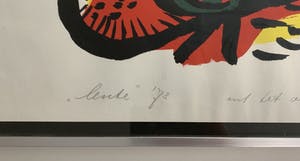 Anton Rooskens - kleurenzeefdruk - 'Lente' - 1973 kopen? Bied vanaf 199!