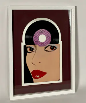 AcheterAndy Warhol - Andy Warhol & Diana Ross - Muscles - ingelijst? Enchérissez de 100!