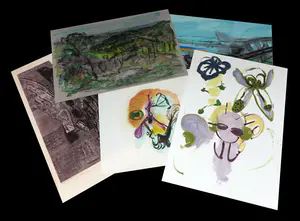Marry Hovig - en andere! - Lot van 10 werken op papier kopen? Bied vanaf 1!