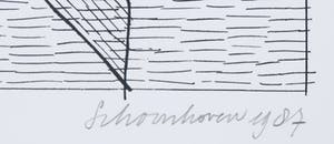 Jan Schoonhoven - Zeefdruk, Vorm kopen? Bied vanaf 350!