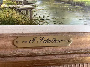 Jan Scholten - landschap met vee kopen? Bied vanaf 325!