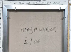 Mary Waters - Brieflezende vrouw, olieverf op doek kopen? Bied vanaf 1495!