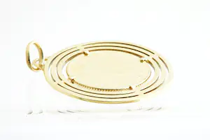 64- Geel-gouden 14 Krt montuur/hanger met gouden 1912 Wilhelmina tientje munt kopen? Bied vanaf 430!