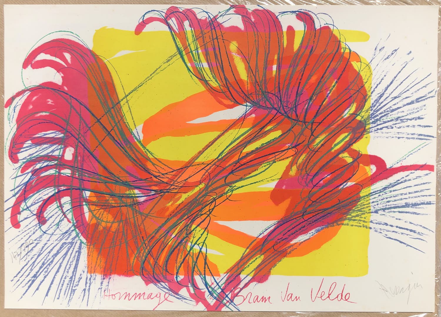 Jean Messagier - Hommage aan Bram van Velde. kopen? Bied vanaf 15!