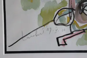 Lucebert - Compositie met 3 figuren kopen? Bied vanaf 1200!