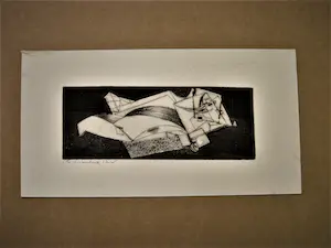 Theo Beerendonk - jaren 60 - Fraaie droge naald Ets - 2e staat - "liggend vrouwelijk naakt" kopen? Bied vanaf 36!