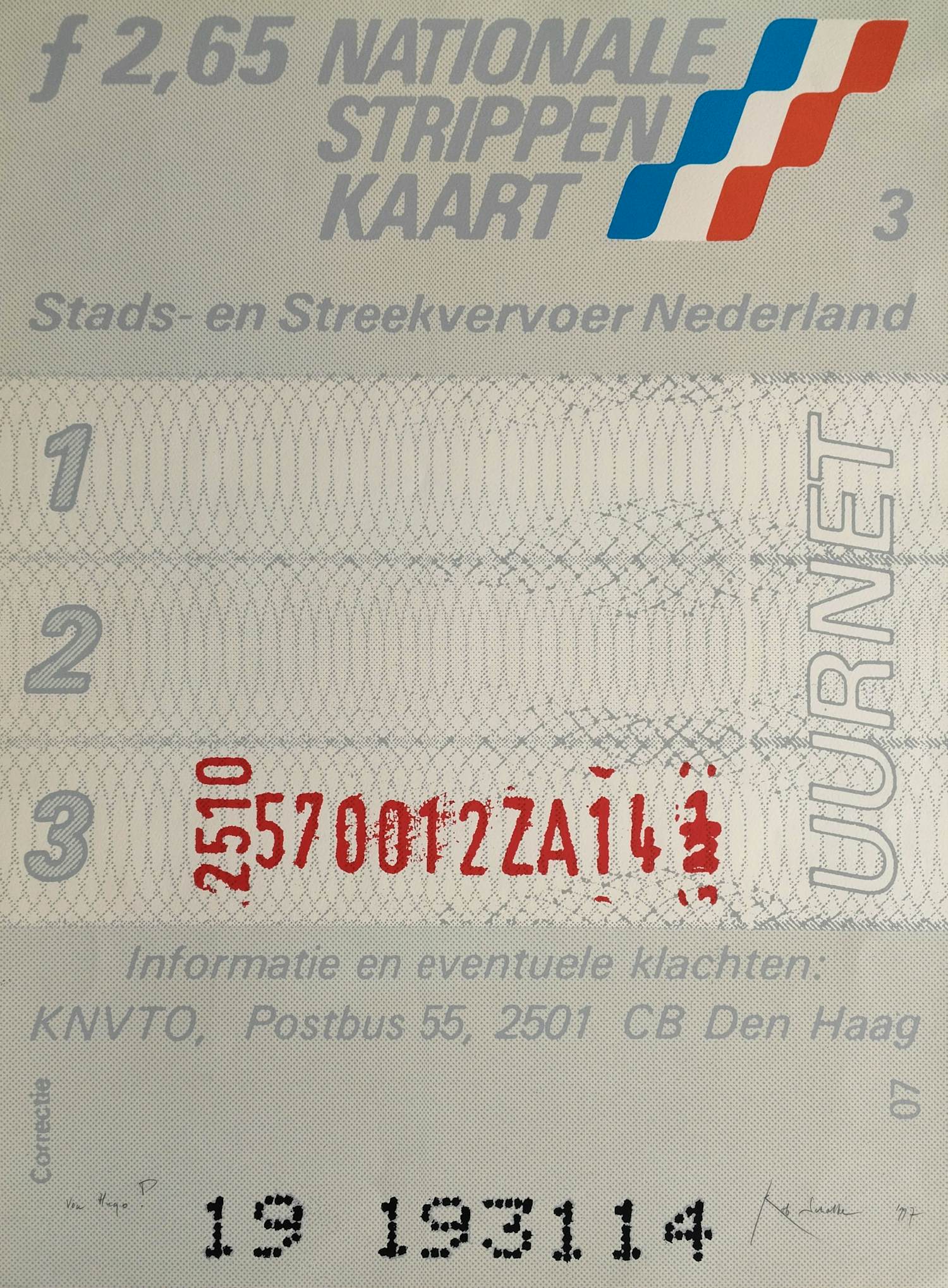 Rob Scholte - Strippenkaar - gesigneerde zeefdruk kopen? Bied vanaf 249!