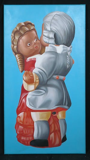 Jan Bollaert - Acryl op Doek, Dance Toy, Dance! kopen? Bied vanaf 50!