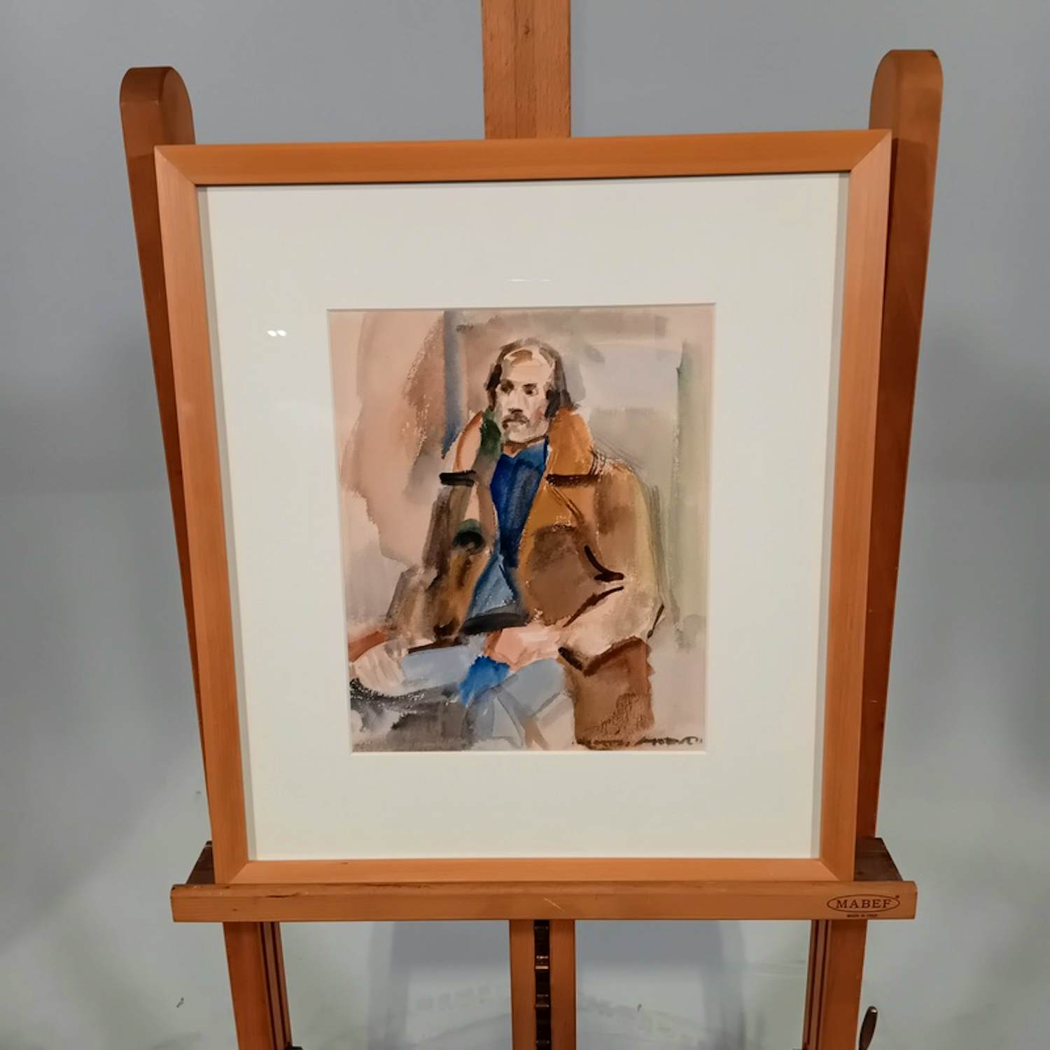 Hein Stork - Aquarel, Portret. kopen? Bied vanaf 35!