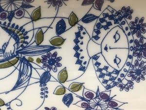 Curiosa - Turi design" Lotte" made in Norway. Handpainted koffiepot kopen? Bied vanaf 1!