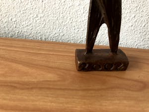 Jos Gielen - Bronzen beeldje " VOOR ALTIJD SAMEN " kopen? Bied vanaf 45!