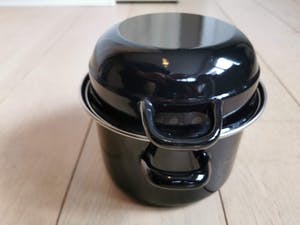 Marcel Broodthaers - Mosselpot, naar Marcel Broodthaers - met opdruk S.M.A.K., gesigneerd met zilvers kopen? Bied vanaf 150!