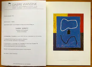 Harrie Gerritz - 7 Items - Monografie "Mental Landscape" + Zes diverse Catalogi - Zeer goed kopen? Bied vanaf 65!