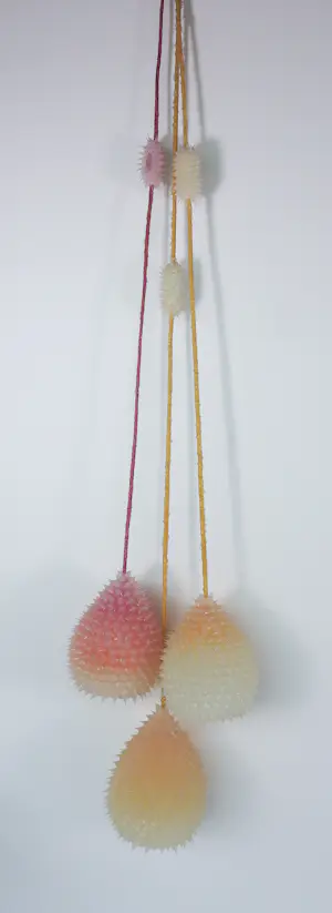 Jürgen Reichert - Set van drie siliconen lampen, 'Lichtwesen' kopen? Bied vanaf 350!