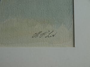 Henk Lit - Aquarel, “Stilleven met flessen” - gesigneerd & ingelijst – ca 1970 kopen? Bied vanaf 40!