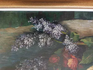 Niet of onleesbaar gesigneerd - Stilleven rozen kopen? Bied vanaf 1!