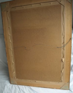 Jan Makkes - Gemengde techniek , GROOT , Stadspoort – ingelijst – 1977 kopen? Bied vanaf 1!