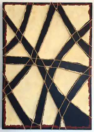 John Foppen - The Corn Fields With Red ........# K 02. XL . GROOT. verkocht voor € 195!