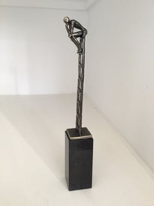 Corry Ammerlaan - Sculptuur “ De denkende mens “ kopen? Bied vanaf 75!