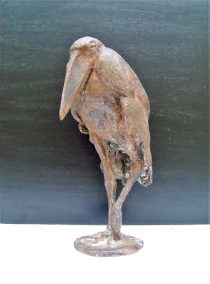 Brons (Onbekend) - Maraboe, zeer realistisch. verkocht voor € 225!