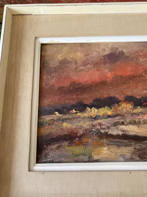 Albert Steel - Landschap kopen? Bied vanaf 125!