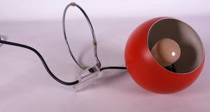 Niet of onleesbaar gesigneerd - Twee 70's lampen kopen? Bied vanaf 1!