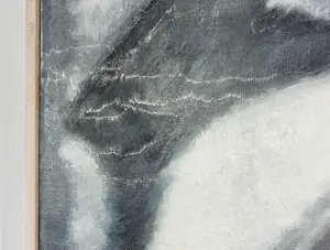 Mado Schoolmeesters - Olieverf op doek, Composition en gris - Ingelijst (Groot) kopen? Bied vanaf 200!