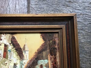 Niet of onleesbaar gesigneerd - Zuid-Europees straatje kopen? Bied vanaf 1!