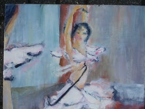 Niet of onleesbaar gesigneerd - Danseres. Monogram. kopen? Bied vanaf 10!