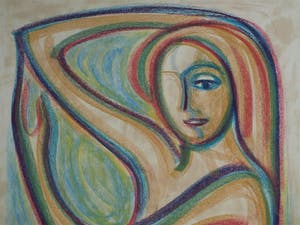Klaas Pijlman - Pastel , Naakte vrouw – 1957 – 60 x 50 cm kopen? Bied vanaf 30!