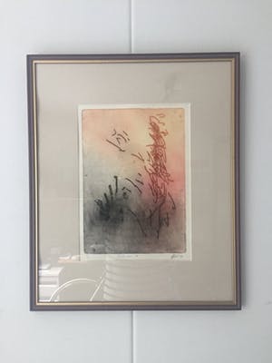 Ad Arma - "Eilanden 2" - Ets, Ingelijst, Oplage van slechts 5 stuks kopen? Bied vanaf 120!