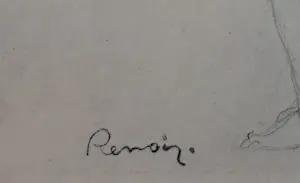 Auguste Renoir - Baigneuse de dos s'essuyant kopen? Bied vanaf 100!