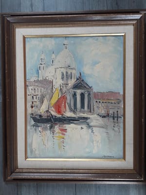 Buy Jan Kelderman - Santa Maria della salute.? Bid from 49!